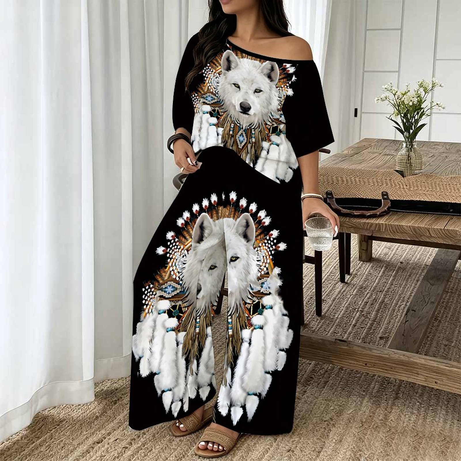 Büyük Beden Kadın İlkbahar/Yaz - Blouse Off Shoulder incelemesi ve fiyatı