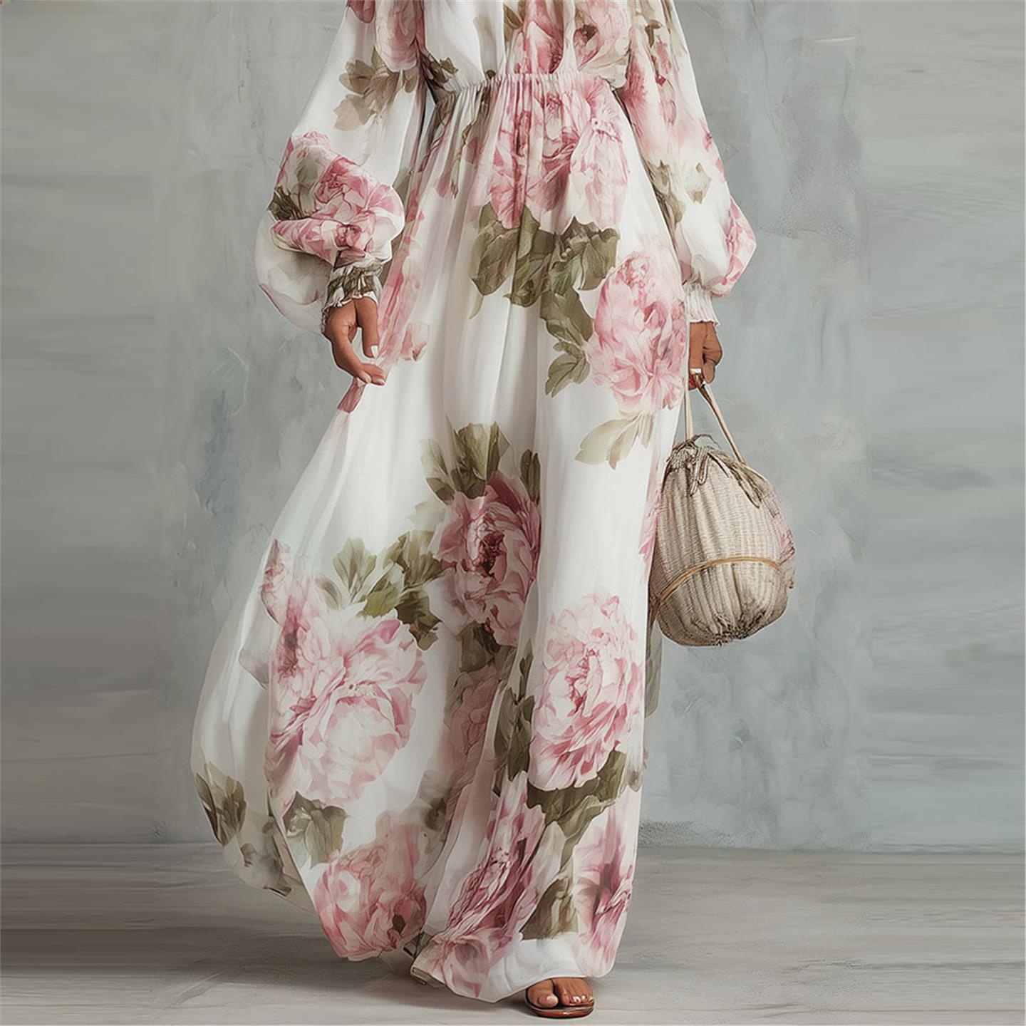 LinJ2026 Kadın Tatil Tek Omuzl - Midi Skirt Floral incelemesi ve fiyatı