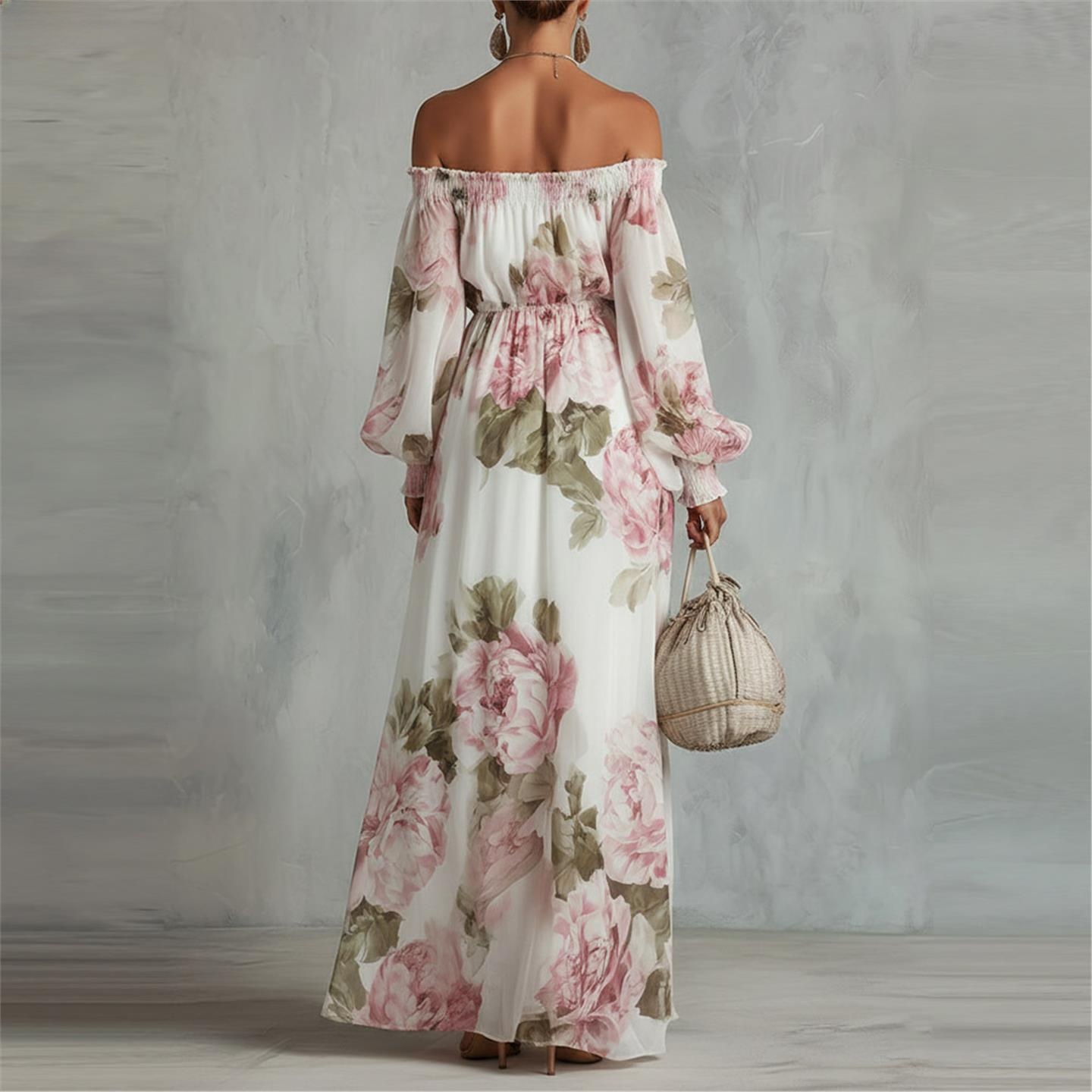 LinJ2026 Kadın Tatil Tek Omuzl - Midi Skirt Floral incelemesi ve fiyatı
