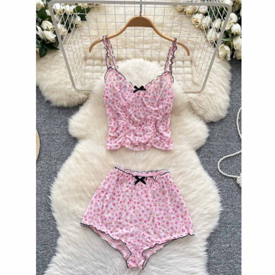 Kadınlar için Şık Ev Kıyafetle - Romper Floral Print incelemesi ve fiyatı
